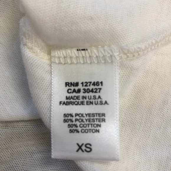 Wildfox Couture Dollskill US TEAM STRIPE TEE Size XS - Picture 4 of 8